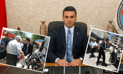 Yahyalı’nın genç kaymakamı dikkat çekti! Pazarda bez çanta bile dağıtmış!