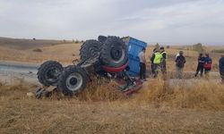 Kayseri'de traktörün altına kalan sürücü ezilerek can verdi!