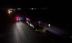 Kayseri’de yolcu otobüsü refüje çıktı: 1 ölü, 13 yaralı