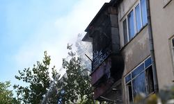 Kayseri Talas’ta sobayı yakmaya çalışırken evi yaktı