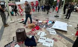 MHP’liler Zafer Parti’nin standına saldırdı