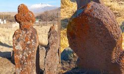 Kayseri'de bu mezar taşlarının dili olsa da konuşsa dedirten görüntüler!