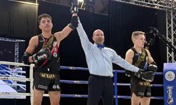 Kayserili Utku Mete Yağcı Muaythai Avrupa Şampiyonası’nda altın madalya kazandı