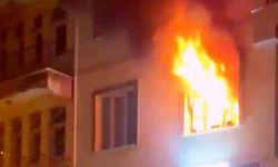 Aksaray’da felaketi yaşadılar: Sobadan çıkan yangın daireyi kullanılamaz hale getirdi