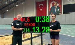 Kayserili Milli Atlet Aleyna Karabulut Türkiye rekoru kırdı