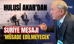 Akar’dan Münih Zirvesinde dikkat çeken mesaj: F-16 ve Suriye vurgusu!
