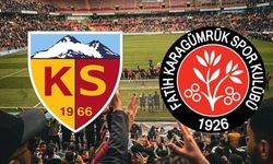 Kayserispor tamam ya da devam maçına çıkıyor! Kayserispor Fatih Karagümrük maçı ne zaman?