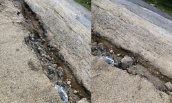 Kayseri'de 'yolun ortasından kanal geçiyor' tepkisi!