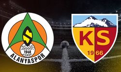 Alanyaspor Kayserispor maçı ilk 11'leri belli oldu