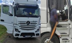 TIR şoförü araca asılı halde ölü bulundu!
