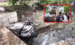 Kayseri’de otomobil köprüden devrildi: 2 kardeş yaralı