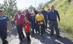 Büyükkılıç Ali Dağı’nda ‘Yaza Merhaba’ dedi
