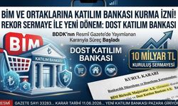 BİM ortakları ile banka kuruyor “Dost Katılım Bankası” Resmî Gazete’de yayımlandı