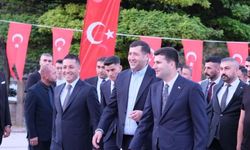 Baki Ersoy ve Ülkü Ocakları Genel Başkanı Ahmet Yıldırım Sertifika Töreni Programında