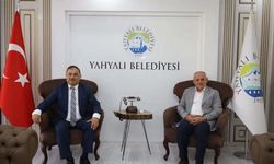 Basın İlan Kurumu Bölge Müdürü Oranlı’dan Yahyalı Belediyesi’ne ziyaret!