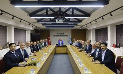 Başkan Büyükkılıç ve Uluslararası Nakliyeciler Derneği ile önemli görüşme!