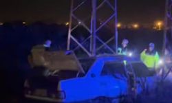 Kayseri’de otomobil elektrik direğine çarptı: 1 yaralı