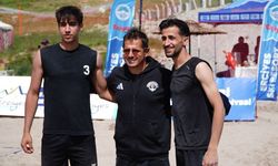 Erciyes’te plaj voleybolu heyecanı: Emre Belözoğlu da konuk oldu