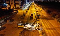 KASKİ Erkilet Bulvarı'nda altyapı çalışmalarını sürdürüyor