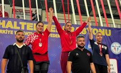 Kayserili halterci Yağmur Bulut Türkiye şampiyonu oldu
