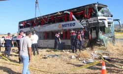 Kayseri Firması Metro Turizm'in otobüsü kaza yaptı: 2 ağır 46 yaralı