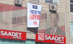 Saadet Partisi Kayseri’de dikkat çeken pankart: Siyonizme güvenilemeyeceğini gösterdi!