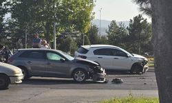 Kayseri'de Talas Bulvarı'nda trafik kazası