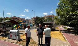 Yahyalı Belediye Başkanı Esat Öztürk Çiğilli Mahallesi'nde incelemelerde bulundu