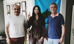Kazım Yücel’den Rabia Nur Coşkun’a geçmiş olsun ziyareti