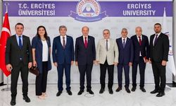 KKTC Cumhurbaşkanı Ersin Tatar, Erciyes Üniversitesi’ni ziyaret etti