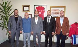 Açıkalın Erciyes 38 FK başkanı Latif Ersoy'dan TFF'ye ziyaret