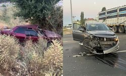 Yeşilhisar'da iki otomobil çarpıştı: 4 kişi yaralandı