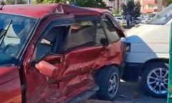 Kayseri'de zincirleme kaza: 2 yaralı