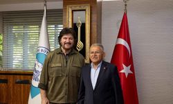 Memduh Büyükkılıç sanatçı Ahmet Şafak’ı ağırladı!