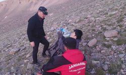 Erciyes'te mahsur kalan yabancı uyruklu şahıs kurtarıldı