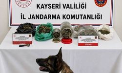 Yahyalı’da 1 kilo 200 gram esrar ve ruhsatsız tabanca ele geçirildi