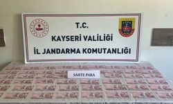 Kayseri'de sahte para operasyonu: 2 gözaltı