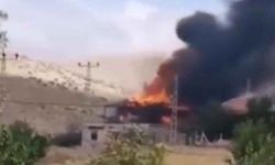 Kayseri'nin Yahyalı ilçesinde yangın: Ev küle döndü