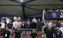 Fatih Karagümrük Kayserispor maçında tribünlerde dikkat çeken detay