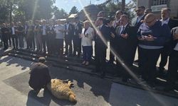 MHP Kayseri’de görev dağılımı sonrası ilk ziyaret! Kurban kesip dua ettiler
