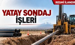 YATAY SONDAJ İŞLERİ