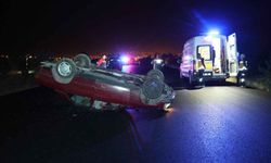 Nevşehir'de otomobil takla attı: 1 ölü