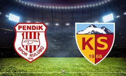 Pendikspor Kayserispor maçı canlı anlatım