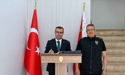 Cumhuriyet Başsavcısı Habib Korkmaz'dan Kayseri İl Emniyet Müdürü Sinan Ergen'e ziyaret