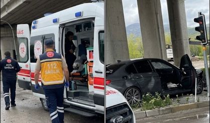 Kayseri Pınarbaşı’nda iki otomobil çarpıştı: 5 yaralı