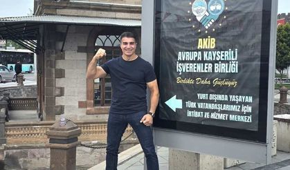 4 Kez dünya şampiyonu Gökhan Arslan Kayseri’de: “Gerçekten harika bir şehir”