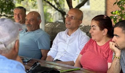 CHP’li Aşkın Genç köy köy gezdi vatandaşı dinledi