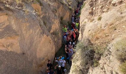 Kayseri’de doğaseverler Soğanlı Avla Kanyonu’nda buluştu