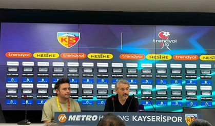 Kayserispor Teknik Direktörü Atila Gerin'den Sivasspor galibiyeti sonrası açıklama
