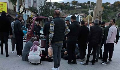 Kayseri Bünyan’da pikap ile motosiklet çarpıştı: 2 yaralı